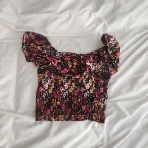 Off shoulder top and skirt